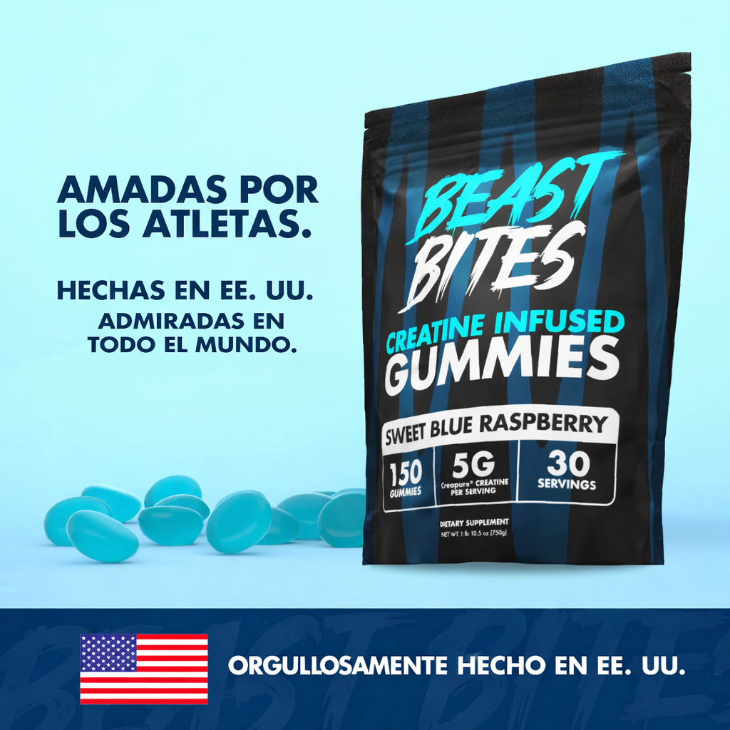 Suplemento Creatina Gomitas Beast Bites